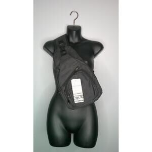 NuPouch Anti Theft Large Crossbody Sling Bag with Charging Port NWT Many Pockets